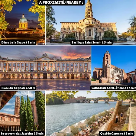 Le Pantaleon - Sublime Capitole Appartement Toulouse